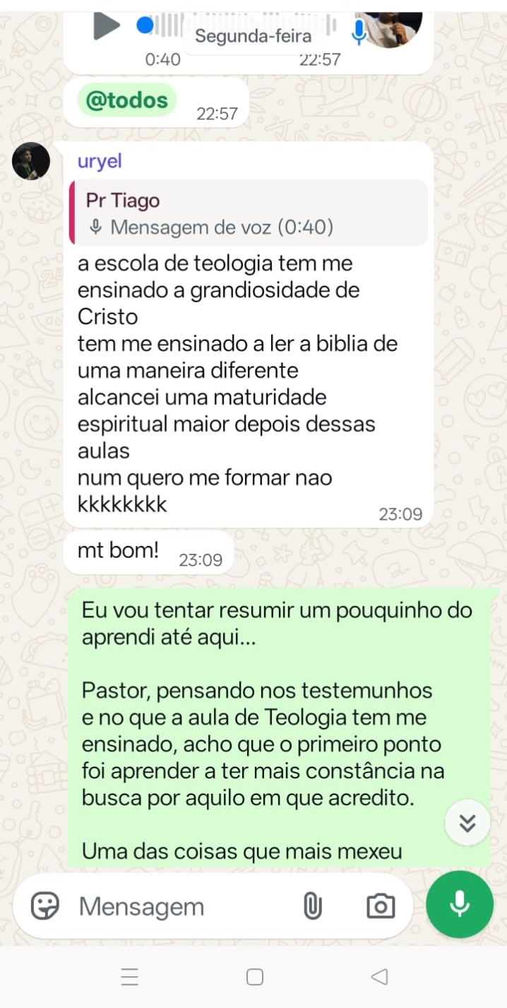 Depoimento Aluno 3